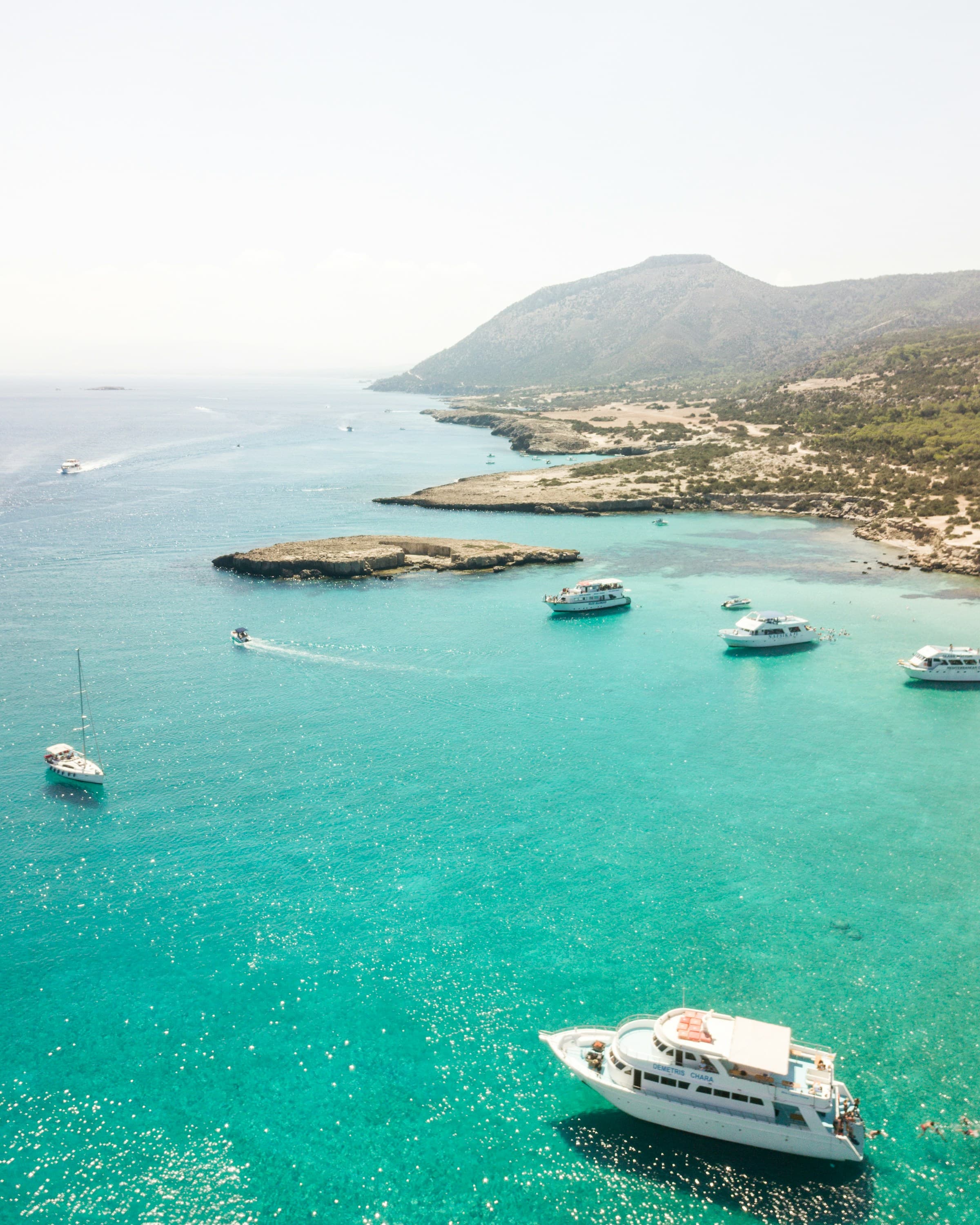 The stunning island of Cyprus.