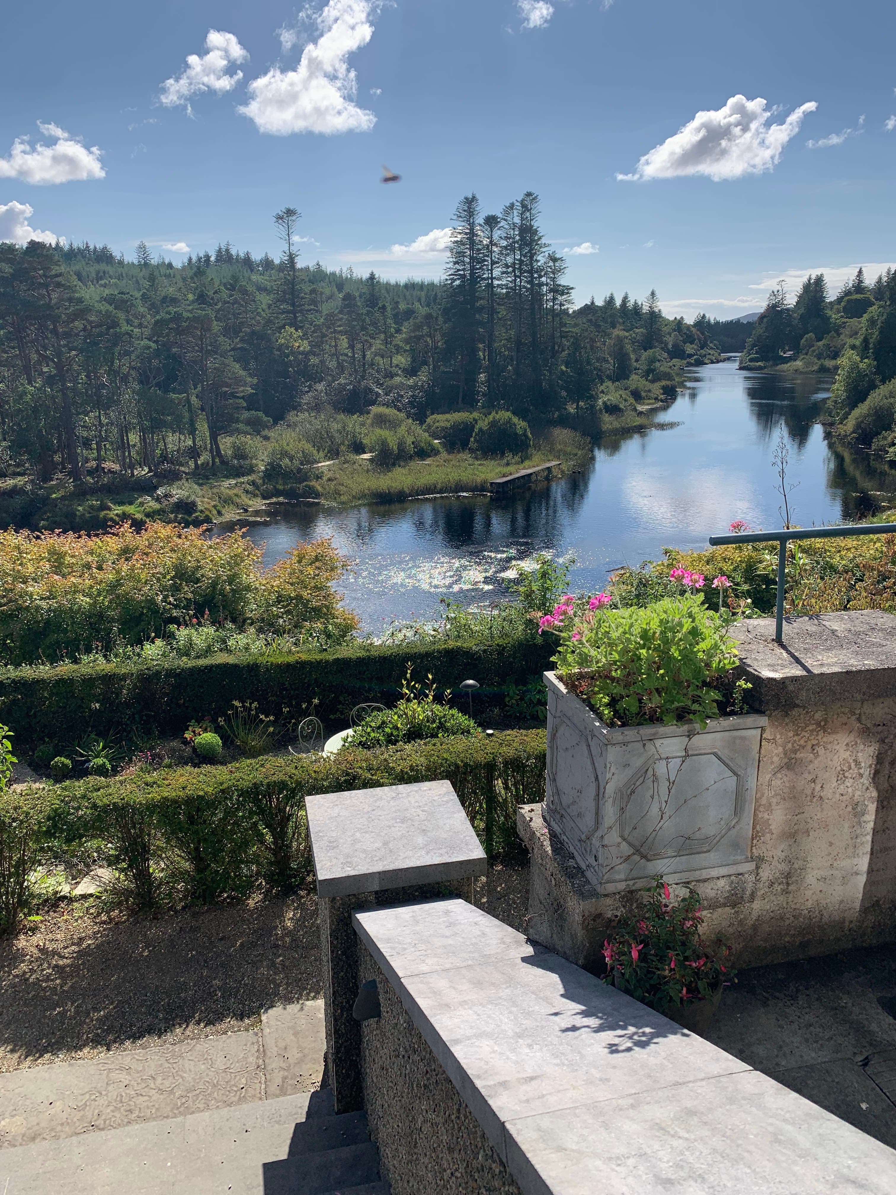 Beautiful view from Glenlo Abbey Hotel & Estate