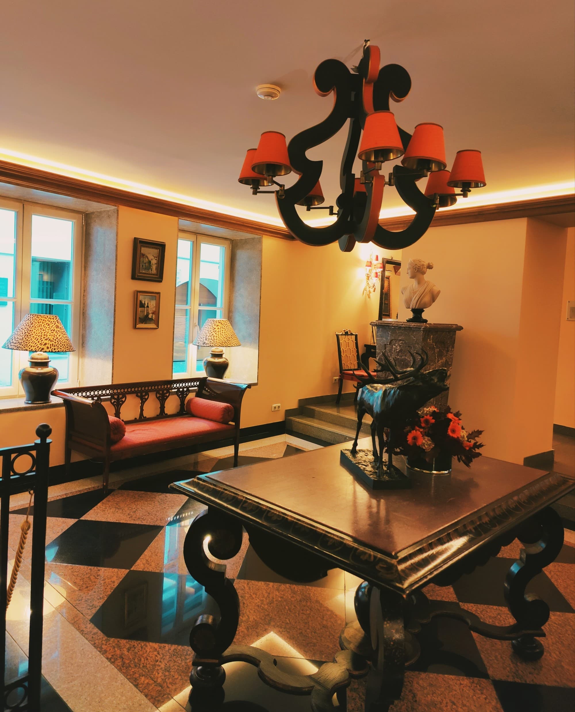 Infront lobby bar
