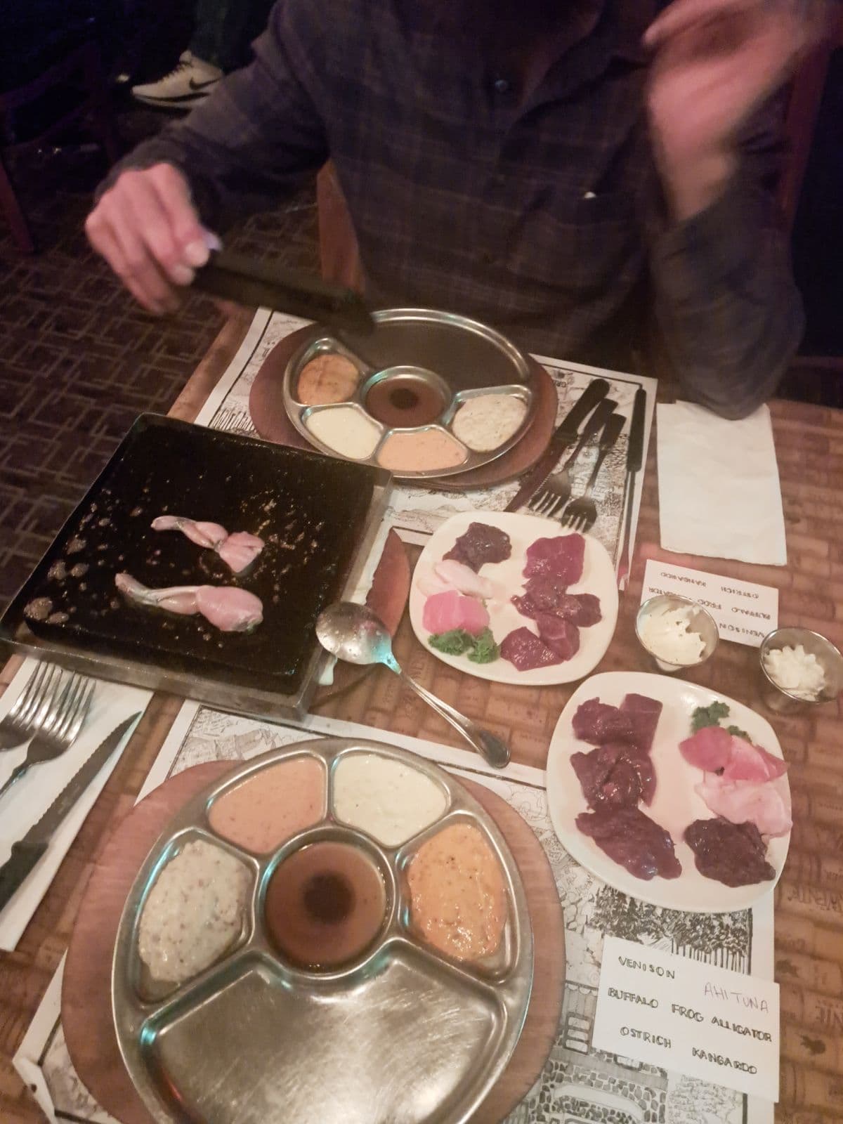 View of the food